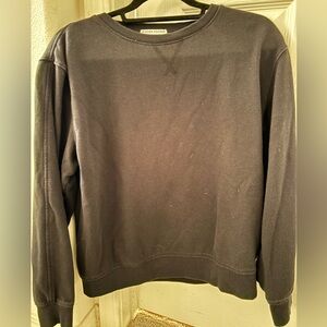 Richer Poorer black Crewneck sweatshirt